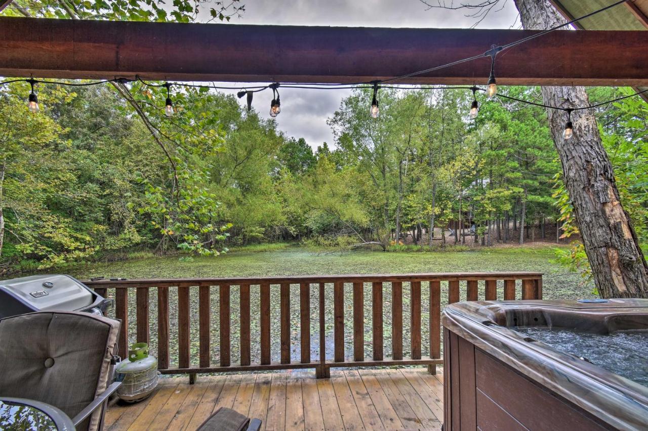 Lily Pad On The Pond Broken Bow Home With Hot Tub Stephens Gap エクステリア 写真