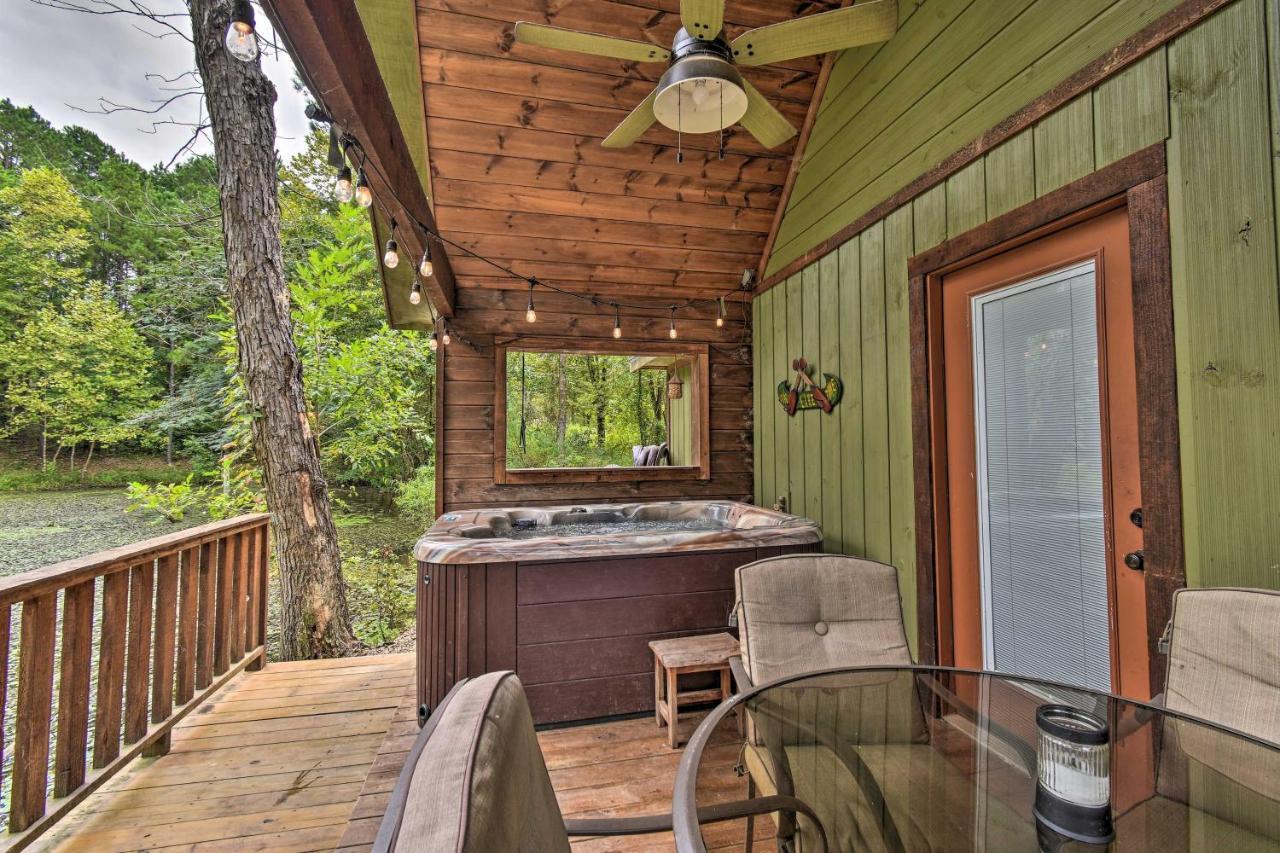 Lily Pad On The Pond Broken Bow Home With Hot Tub Stephens Gap エクステリア 写真